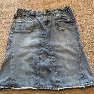 Vintage Hint jeans denim skirt